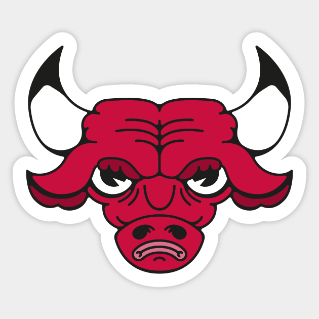 Benny the Bull Sticker by Franjos